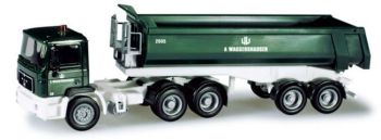 HER158213 - MAN F 90 6x4 avec benne ronde WAGGERSHAUSER
