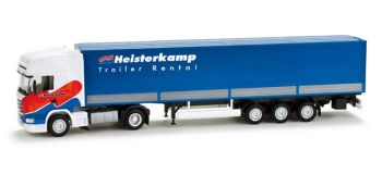 HER158398 - SCANIA R 09 Topline semi bâche 3 essieux HEISTERKAMP