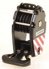 YCC212 - Crochet 108 Tonnes 5 Poulies "Noir,Rouge et Blanc"  LIEBHERR