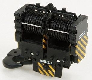 YCC206-1 - Crochet  450 Tonnes 18 Poulies  "Noir et Jaune" LIEBHERR