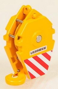 YCC202-2 - Crochet  41 Tonnes 1 Poulie "Jaune,Rouge et Blanc" LIEBHERR