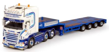 TEK63861 - SCANIA R Topline 6x4 Avec Remorque GOLDHOFER 4 Essieux "HEUVEL"