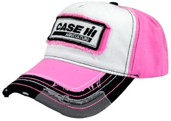 CAS15CIH059 - Casquette CASE IH Rose et blanche