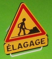 MCD-060 - Panneau Provisoire Elagage - En kit