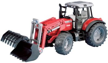 BRU2042 - MASSEY FERGUSON 7480 avec fourche Ech:1/16