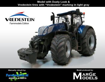 MAR1609/02 - NEW HOLLAND T7.315 HD Blue Power VREDESTEIN Edition - Version salie