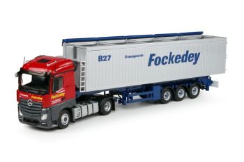 TEK65183 - MERCEDES ACTROS Avec Remorque 3 Essieux "FOCKEDEY"