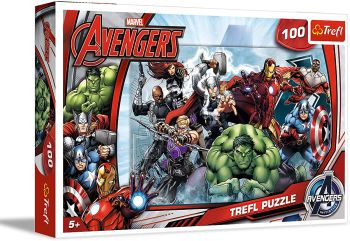 TRF16272 - Puzzle 100 Pièces AVENGERS à l'attaque
