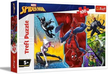 TRF16347 - Puzzle 100 Pièces SPIDER-MAN à L'envers