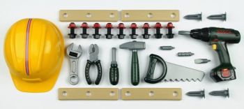 KLE8418 - Set de 6 outils BOSCH avec casque de travail