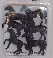 BOL2018-3 - 6 Chevaux "Noir" Ech:1/87