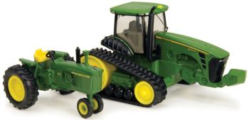 ERT45271 - Coffret JOHN DEERE 8345RT avec JOHN DEERE 4010 Ech:1/64 BOITE DEFRAICHIE