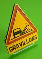 MCD-046 - Panneau Provisoire Gravillons - En kit