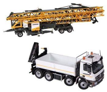 NZG8701 - Grue LIEBHERR 81K à montage rapide et MERCEDES MP3 8x4 "LIEBHERR"