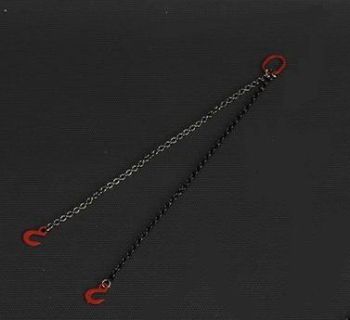 YCC313-R - Elingue de Levage Avec 2 Brins de 12cm Rouge