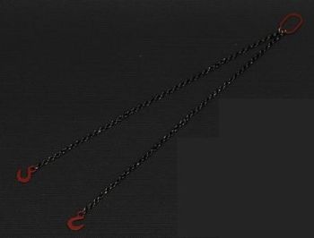 YCC317-R - Elingue de Levage Avec 2 Brins de 16cm Rouge