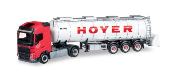 HER304481 - VOLVO FH 4x2 Avec Citerne 3 Essieux "HOYER" Ech:1/87