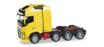 HER304818 - VOLVO FH16 GL. ZM 8x4 "Jaune" Ech:1/87