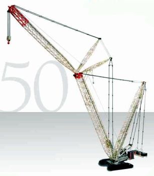 CON2744 - Grue sur chenilles à treillis TEREX Superlift 3800