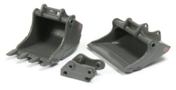 GF12 - SET Godet Terrasement,Godet Curage et Attache Rapide "GJERSTAD"