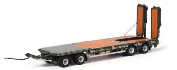 WSI04-1118 - Remorque porte Engins 4 Essieux ASD "NOOTEBOOM" Noir