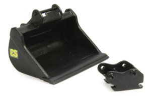 GF27 - Godet de curage EUROSTEEL "Noir"