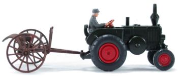 WIK8890231 - LANZ BULLDOG avec râteau Ech:1/87