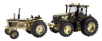 BRI43029 - Coffret JOHN DEERE 7280R et JOHN DEERE 4020 "GOLD EDITION"