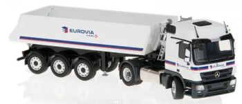 CON72202/01 - MERCEDES Actros 4x2 Avec benne 3 Essieux SCHMITZ CARGOBULL "EUROVIA"