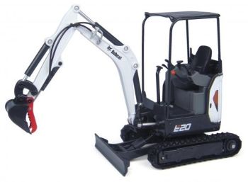 UH8099 - Mini-pelle BOBCAT E20 Avec canopy Ech:1/25