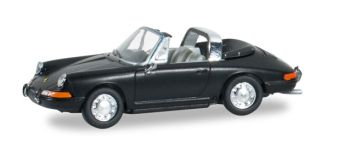 HER033732-002 - PORSCHE 911 Cabriolet targa "Noir" Ech:1/87