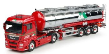 TEK65112 - MAN TGX Euro 6 XLX 4x2 Avec remorque citerne 3 Essieux "VAN HEESVELDE"