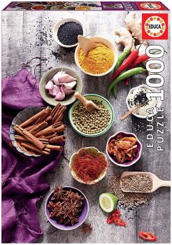 EDU17974 - Puzzle 1000 Pièces Assortiment d'épices