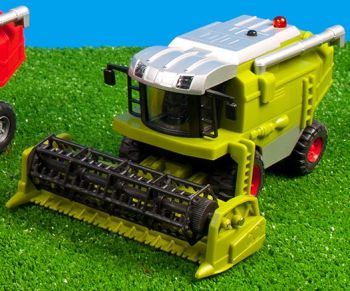 FGK510696C - Moissonneuse à Friction Verte Claas avec son et Lumiére