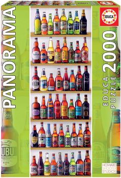 EDU18010 - Puzzle 2000 Pièces Bières panoramique
