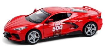 GREEN18258 - CHEVROLET Corvette C8 Stingray rouge 2020 104eme course de l'Indianapolis
