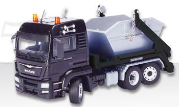 CON77216/02 - MAN TGS LX Euro 6 3 Essieux Benne "MEILLER"