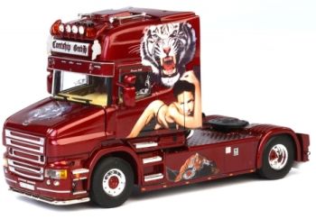 WSI01-1528 - SCANIA Topline 4x2  "CONTSHIP" Bordeaux