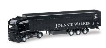 HER066341 - DAF XF105 4x2 avec Remorque 3 Essieux "JOHNNIE WALKER" Ech:1/160