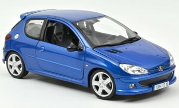NOREV184724 - PEUGEOT  206 RC 2003 Bleu récif