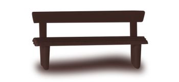 HER053471 - Lot de 18 Bancs Ech:1/87