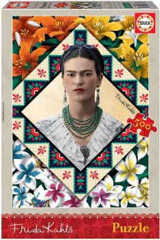 EDU18483 - Puzzle 500 Pièces Frida Kahlo