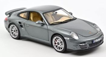 NOREV187623 - PORSCHE  911 Turbo 2010 Gris métallisé