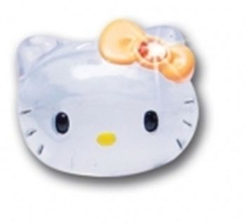 T8815C - Bague strass Orange HELLO KITTY