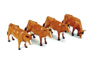 BRI40963 - 4 Vaches Jersey