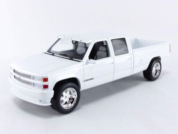 GREEN19072 - CHEVROLET 3500 crew cab Silverado 1997 Blanc
