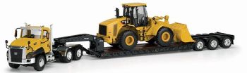 NOR55293 - CT660 6x4 Avec remorque porte Engins 3 Essieux et chargeur 950H