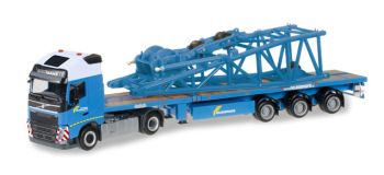 HER305419 - VOLVO FH XL Avec Plateau Extensible 3 Essieux "FELBERMAYR" Ech:1/87