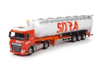 TEK68041 - DAF XF Euro 6 Space Cab avec Remorque Silo 3 Essieux "SITRA"