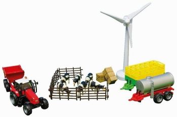KID570061 - Coffret Tracteur et Accessoires Ech:1/50